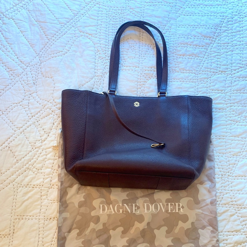 Dagne Dover Allyn Tote Oxblood Medium size